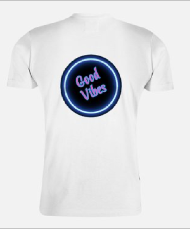 T-SHIRT UNISEX COTTOVER GOODVIBES BAND